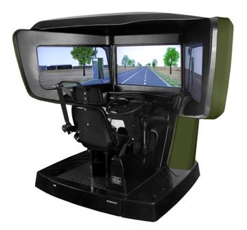 China Electronic interactive driving simulator , pc automatic simulator for sale