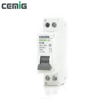 China Cemig 6 ​​amp factory circuit breaker c63 direct / mcb miniature 10KA for sale