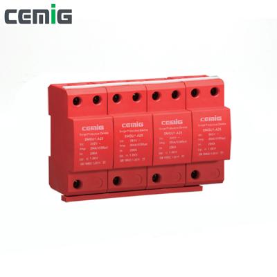 China NEW High Quality Plastic Cemig 2017 Surge Arrester CLASS 1 SPD 150KA 20ka Surge Arrester for sale