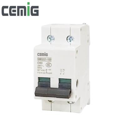 China Cemig Trade Assurance Rotary Isolator Switch 63a SMGG1-100 Main Manual Operation Mini Circuit Breaker 4.5/6KA for sale