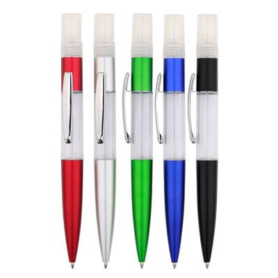 China New Design 3ml Hand Tip Sanitizer Special Empty Bottle Pen Manufacturer Portable Travel Perfume Design Spray Ballpoint Pen for sale