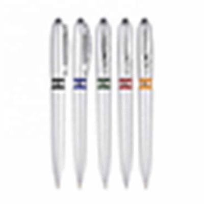 China Pen Guaranteed Promotional Quality Silver Ballpoint Pens Cheap Price for sale