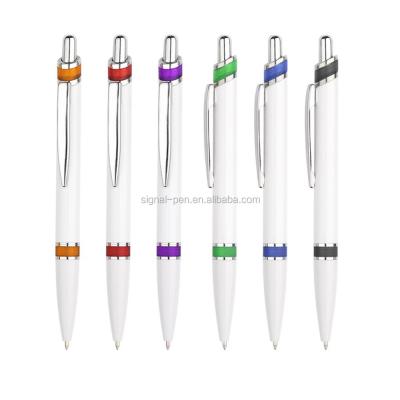 China Pen Factory costom promotional multicolor direct cheap promotion ballpoint pen plastic parker pen for sale