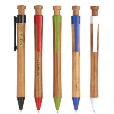 China Promotional Pen Ballpoint Pen Type and Paper, Barrel Made from Eco Friendly Biodegradable Paper Material Bamboo Pens for sale