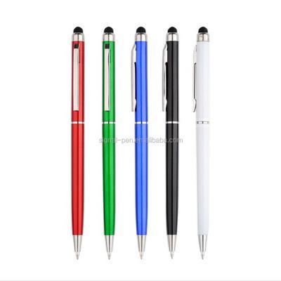 China office & School Pen New Design Twistable Touch Screen Stylus Pen For Gps Plastic Touch Twist Ballpoint Pen for sale