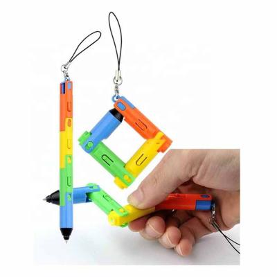 China Mini Keychain Stylus Touch Pen Chain Toy as Promotion Gift or Personalizedball Pen for sale