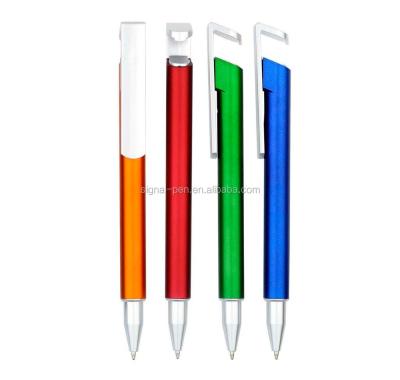 China New design 2016 special novelty phone holder multifunction screen clean 3 in 1 ballpoint pen for sale