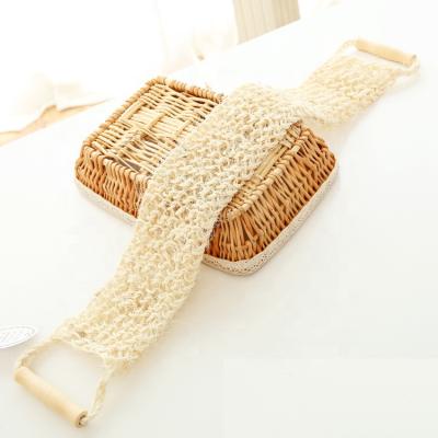 China EXFOLIATE Hot Selling Natural Sisal Body Brush Body Bath Belt for sale