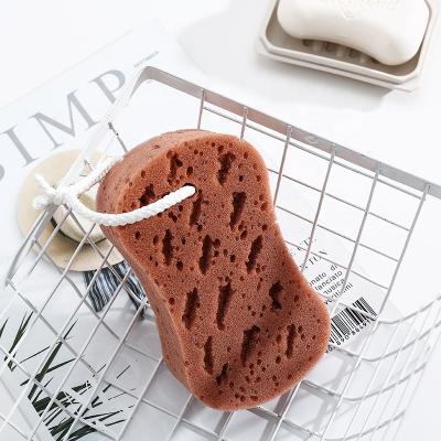 China EXFOLIATING Bath and Shower Sponge for Face and Body , Exfoliating Sponge Double Action Design Body Bath Sponge for sale