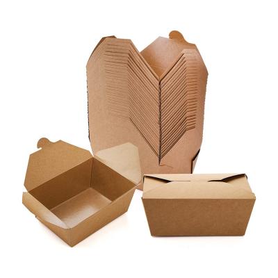 China Recycled Materials Cardboard Lunch Meal Box for sale