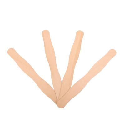 China China EU Market Wooden Wavy Fan Handles Wedding Craft Sticks for sale