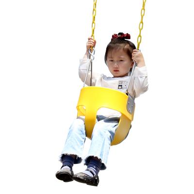 China Strong Full Bucket Toddler High Back Swing Seat With Exclusive Chain for sale