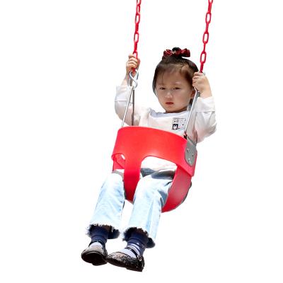 China Toddler Bucket Seat Strong Swing Baby Full Swing High Back Swing Seat for sale