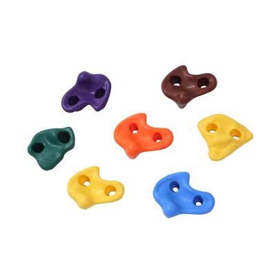 China Indoor Outdoor Wall Climb Kids Playground Rock Climbing Holds Stones Wall Climb Holds for Kids for sale