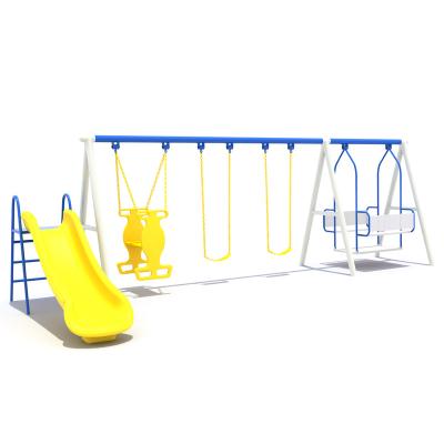 China Outdoor Strong Swing Seat Swing Slide Combination, Playground Equipment Swing Set for sale