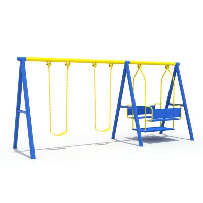 China Strong Swing Seat Outdoor Playground Equipment Kids Swing Play Set For Children for sale