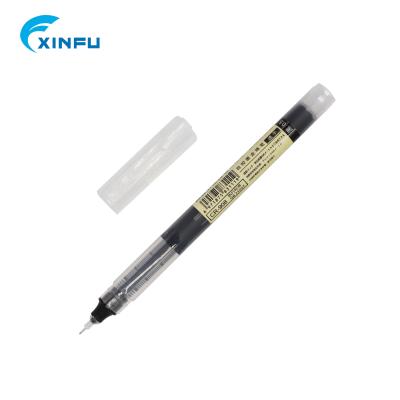 China office & Gift Smooth Writing Ink 0.5mm Colored Rollerball Fine Point Extra Tip Liquid Gel Ink Pen for sale