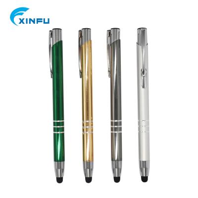 China office & Hot Selling Custom Gift Metal Stylus Ball Pen Logo Christmas Gifts Pen for sale