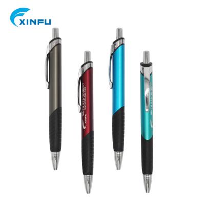 China office & Promotional Custom Gift Click Action Metal Logo Engraving Personalized Gift Metal Pen for sale