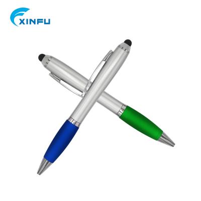 China Classic creative custom logo custom ABS plastic tube office stylus contact pen cheap plastic pen promotion for sale