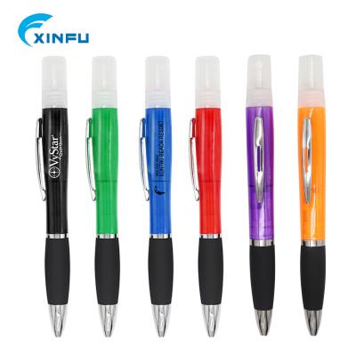 China Popular Spray Pen Printing Logo Ballpoint Pen Spray Disinfection Pen for sale