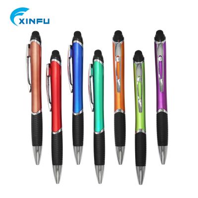 China Promotional Pen New Type 3 in 1 Touch Screen Stylus Multifunctional Promotional Ball Pen with Light LED for sale