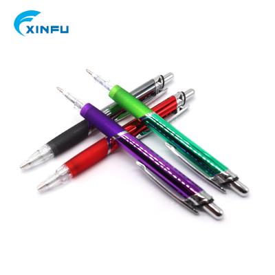 China 2020 Unique New Mold UV Coating Unique Special Glossy Light Plastic Pens With Laser Logo for sale