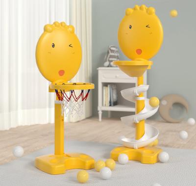 China Kids Playing Modern Design Adjustable Plastic Basketball Hoop With Stand For Kids for sale