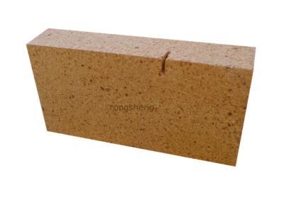 China Smelting Furnace Fireplace Refractory Fire Bricks / Medium Duty Firebrick for sale