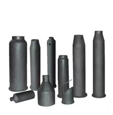 China Op maat gemaakte hoogzuivere siliconcarbide ovenmeubelen Sisic Ssic Rbsic Silicon Carbide Burner Nozzle Te koop