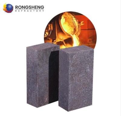 China Directe binding/half gebonden/gebonden magnesiumchroom vuurvaste bakstenen voor smeltoven bij hoge temperatuur Te koop