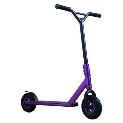 China Super Reliable With Air Wheel Cheap Pro Stunt Kick Scooter With Aluminum Platform Professional Off Road Stunt Scooter for sale