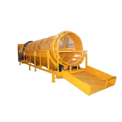 China Low Mining Consumption Electric Separatotion Trommel Screen for sale