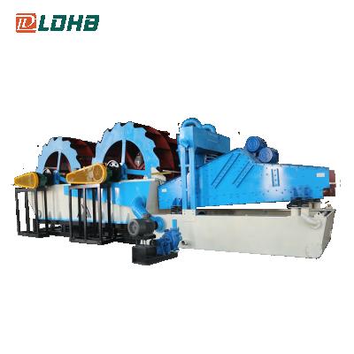 China Building Material Shops Various Application Sand Washer Price Double Wheel Sand Washing Machine for sale