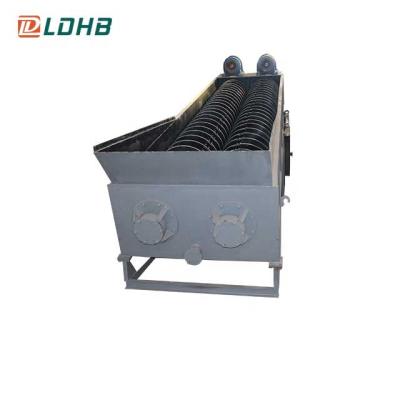 China Building material shops 2019 large processing capacity double spiral sand washer, double screw sand washer, sand washing machine for sale