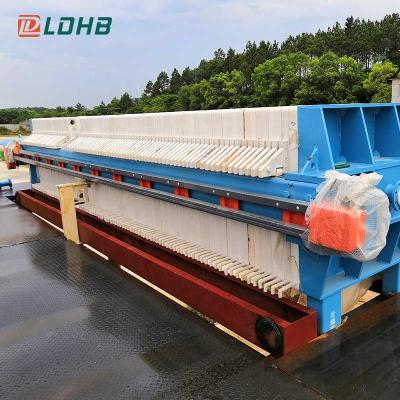 China Sludge dewatering G400-150 large capacity sluury treatment filter press machine for sale