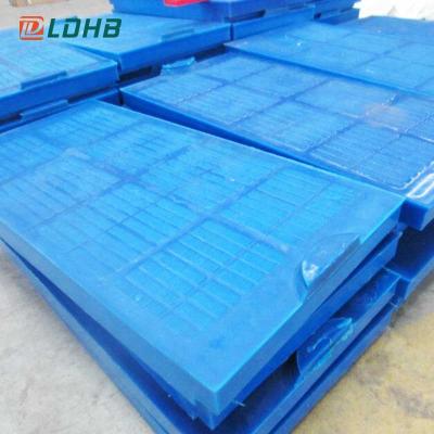 China High Frequency Ore PU Polyurethane Screen for sale