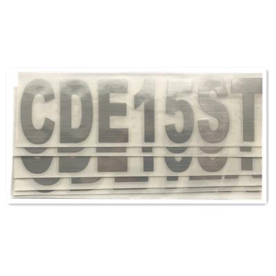 China Waterproof Custom Design UV Transfer Adhesive PVC Stickers Labels for sale