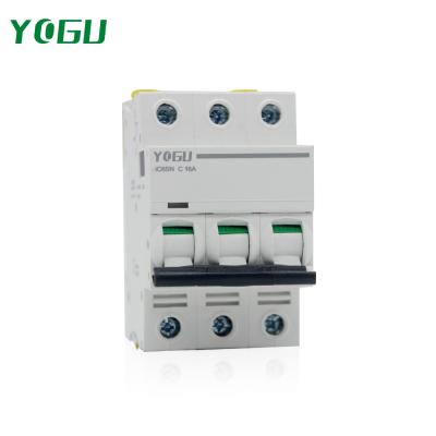 China Acti9 iC60N Miniature Circuit Breaker 1 1P 1P+N 2P 3P 4P 2 3 4 6 10 16 20 25 32 40 50 63 80 100 120A MCB IC65N for sale