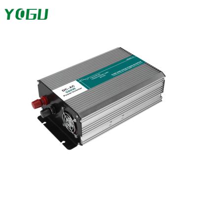 China Aluminum Alloy 500W DC 12V 24V 36V 48V to AC 110V 220V 240V Pure Sine Wave Off Grid Solar Power Inverter for sale