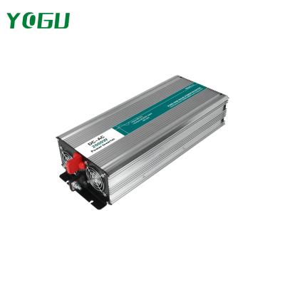 China Aluminum Alloy 2000W DC 12V 24V 36V 48V to AC 110V 220V 240V Pure Sine Wave Off Grid Solar Power Inverter for sale