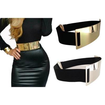 China Newest hot designer latest\fasion Belts\fasion for women gold brand belt belt women chic elastic belt ladies clothing accessory for sale