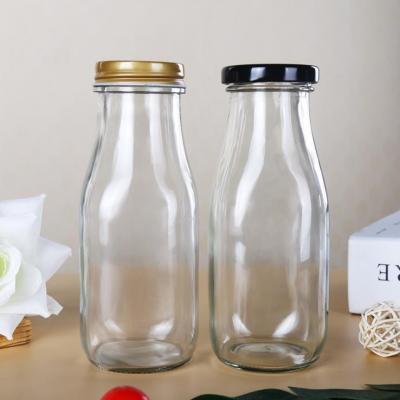 China Eco-friendly Beverage 300ml Wholesale Price High Performance Glass-to-Glass Beverage Bottle for sale