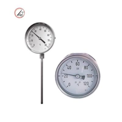 China Industral Stainless Steel Industrial Bimetal Thermometer Radial Type Home Brew Dial Bimetal Thermometer for sale