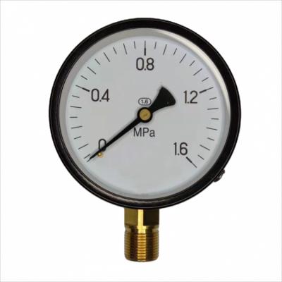 China Corrosion Resistant Vacuum Pressure Gauge-Oil Manometer-Stainless Steel Pressure Gauge for sale