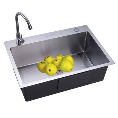 China Without Faucet Mode 2.0MM SD604521 With Water Drainer Bowl Stainless Steel Single Press Farmhouse UPC/CUPC Kitchen Sink for sale