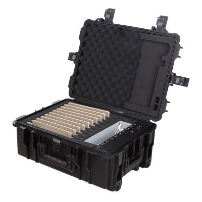 China F1-10C Tablet Mobile Device Charging Cart - Tablet Charging and Sync Carrier Case - Tablet Storage Cart for sale