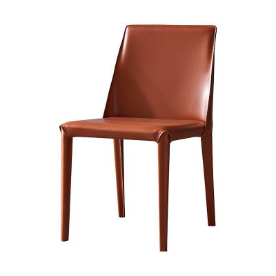 China Adjustable (Other) Dining Best Selling European To Pull Brass Nail To Pull Velvet Canvas Synthetic Leather Hotel Dining Chair for sale