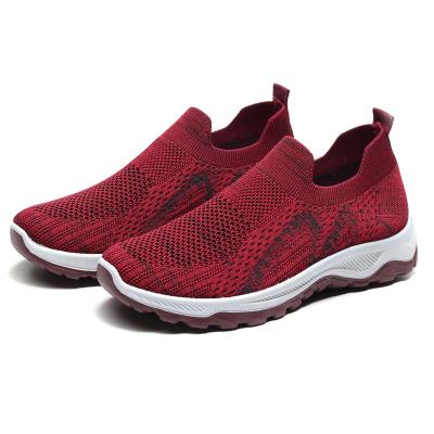 China Cheapest Fashion Trend Summer Running Non-slip Outdoor Women's Sneakers Breathable Sports Shoes for sale