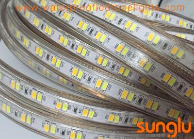 China Dimmable 5630 luzes brilhantes da corda do diodo emissor de luz 120D impermeáveis com duas cores desloca à venda